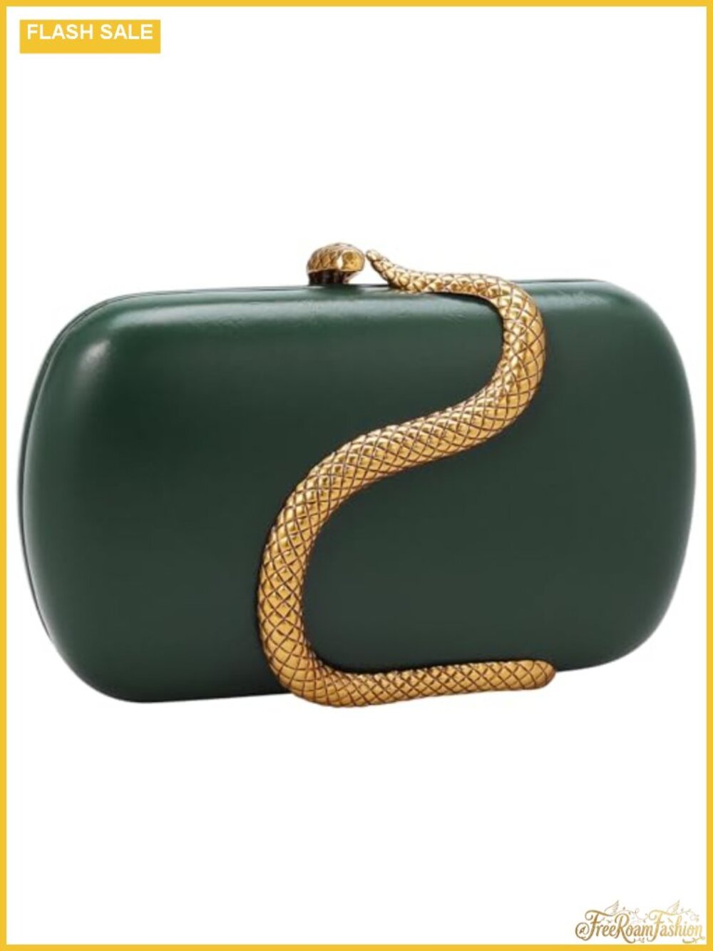 Small Vegan Leather Clutch Purse for Women with Chain Strap, Evening Bag for